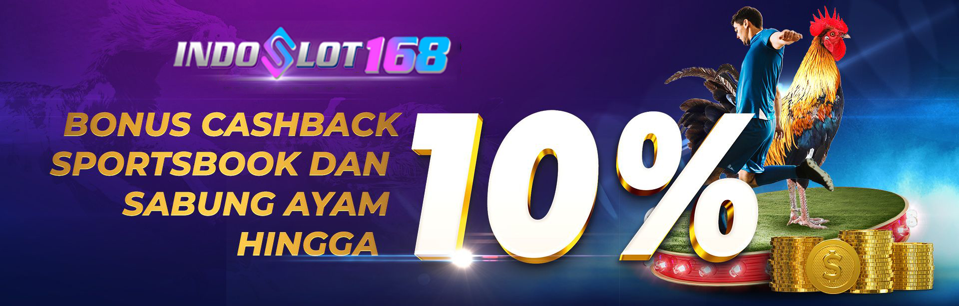 Bonus Cashback sportsbook dan sabung ayam up to 10%