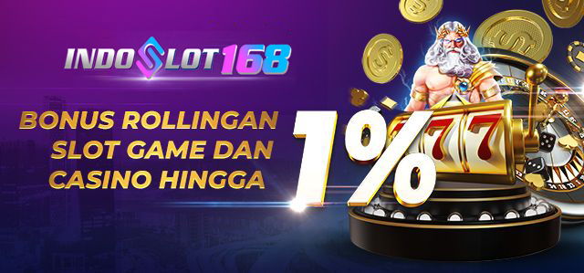 Bonus Rollingan Live Casino dan slot up to 1%